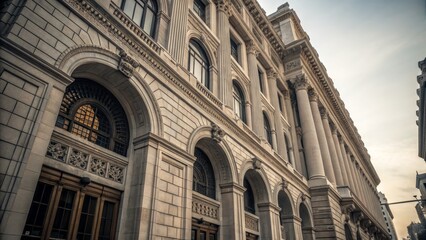 Fototapeta premium Ornate Classical Building Facade