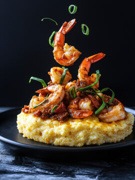 Spicy Shrimp and Grits