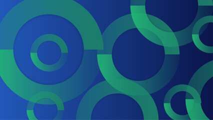 blue and green gradient minimal abstract geometric background vector illustration, great for business project, presentation background, and wallpaper