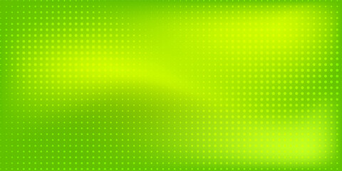 Dots halftone green color pattern gradient texture with technology digital background. Dots pop art comics  modern