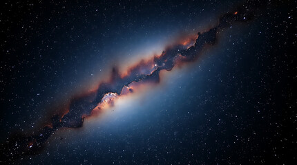 Fototapeta premium space and galaxy 