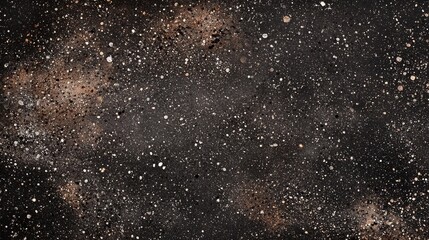 Fototapeta premium Abstract Cosmic Texture with Stars and Dust in Dark Space Background