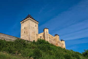 Medieval castle of Mauvezin in the Pyrenees, France