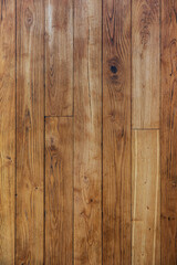 Fototapeta premium Texture of old brown wood planks