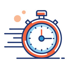 alarm clock vector illustration