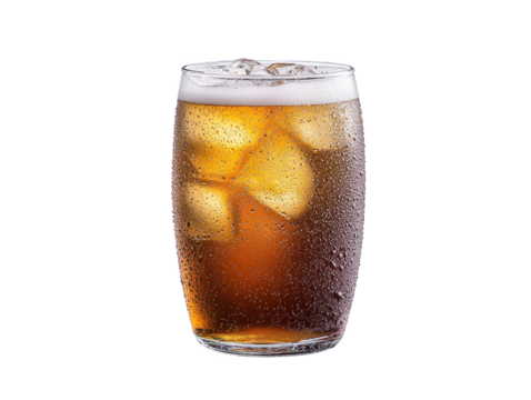 Ice cold beer with lemon, a refreshing summer beverage