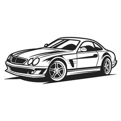 Obraz premium vector illustration of a car