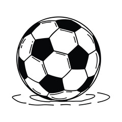 Fototapeta premium soccer ball vector