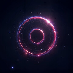 Obraz premium abstract space background Generative AI 