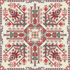 Bulgarian embroidery pattern 131