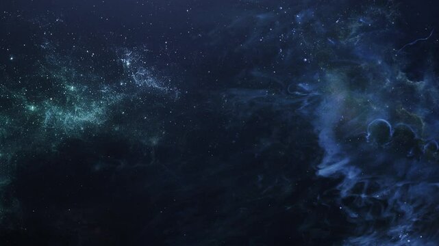 Vibrant Nebula Exploding With Celestial Colors