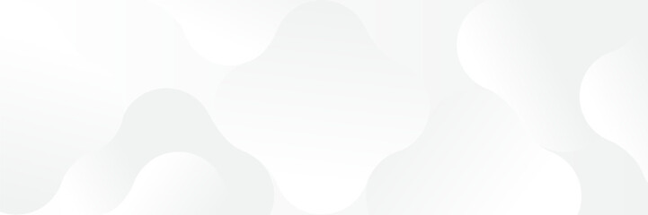 Abstract white Geometric banner design background.