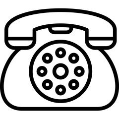 classic phone icon