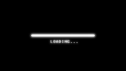 Loading progress bar illustration. Downloading, Upload symbol.