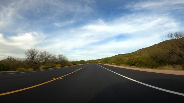 Arizona Driving 1850 Tempe Saguaro Lake