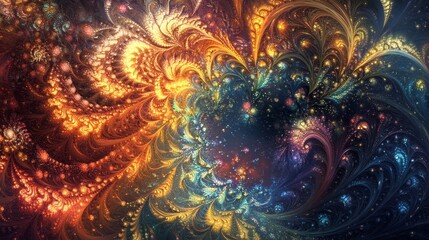 fractal realms art concept