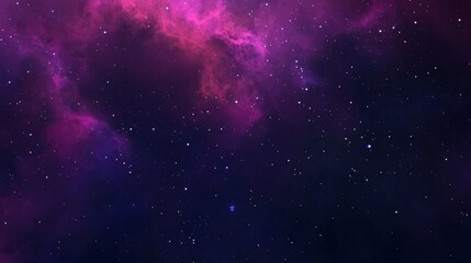 Galaxy Background, with Stars and colorful Nebula Clouds. Outer Space Astronomy image showing an Interstellar Celestial view of the Cosmos 