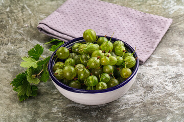 Ripe sweeet and juicy gooseberry