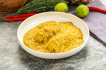 Indian cuisine - Malai kofta with gravy