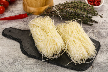 Dry Raw rice noodles Funchosa