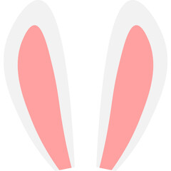 Fototapeta premium Bunny Ears Illustration
