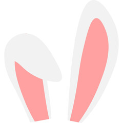 Fototapeta premium Bunny Ears Illustration