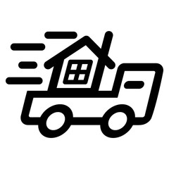 Moving Service Icon