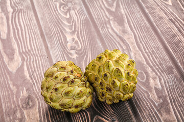 Ripe sweet juicy anona fruit