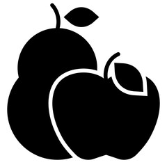 Fruits Solid icon