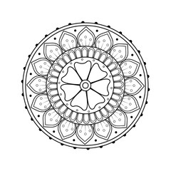 Creative Minimal Mandala Design for Home and Digital Use