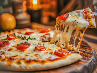 Rustic Delight Pizza