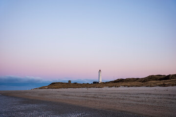 Fototapeta premium lighthouse on the beach