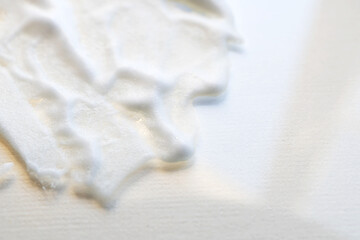 image of foam bubbles on a light background