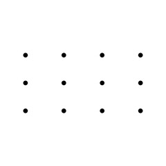 Arrow Dots Black Halftone Vector Illustration