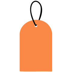 Simple Curved Price Tag