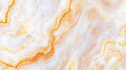 Obraz premium Beautiful abstract of a flowing pattern with bright orange accents