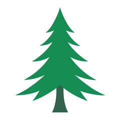 green christmas tree