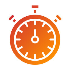 Vector Design Stopwatch Icon Style
