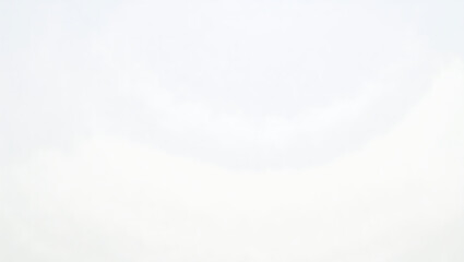 Serene Blue Sky with Fluffy Clouds: A Tranquil Nature Scenery