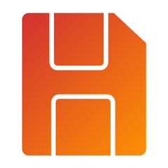 Vector Design Save Icon Style