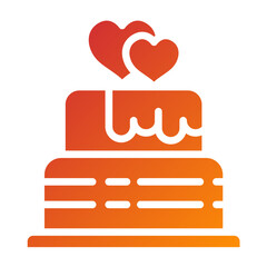 Vector Design Cake Icon Style