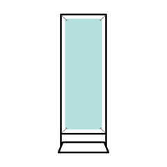 배너거치대 일러스트