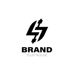Fototapeta premium Electrician Logo. Electrician Logo Design. Electrician Logo Brand. Electrician Logo Vector Design Isolated on White Background