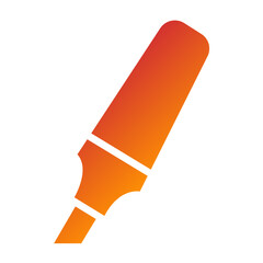 Vector Design Highlighter Icon Style