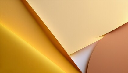 Cream and yellow paper pastel tone. Generated image
