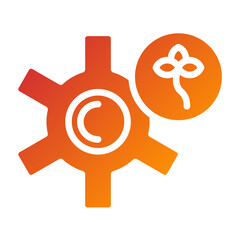 Green Tech Vector Design Icon Style