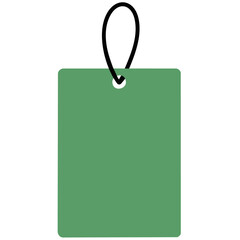 Rectangular Price Tag