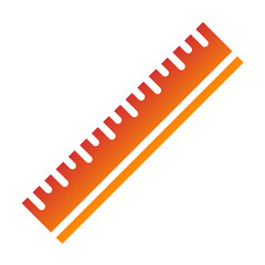 Vector Design Ruler Icon Style