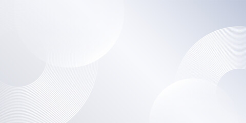 Modern lines grey background with dynamic circle lines background