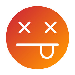 Vector Design Dead Icon Style